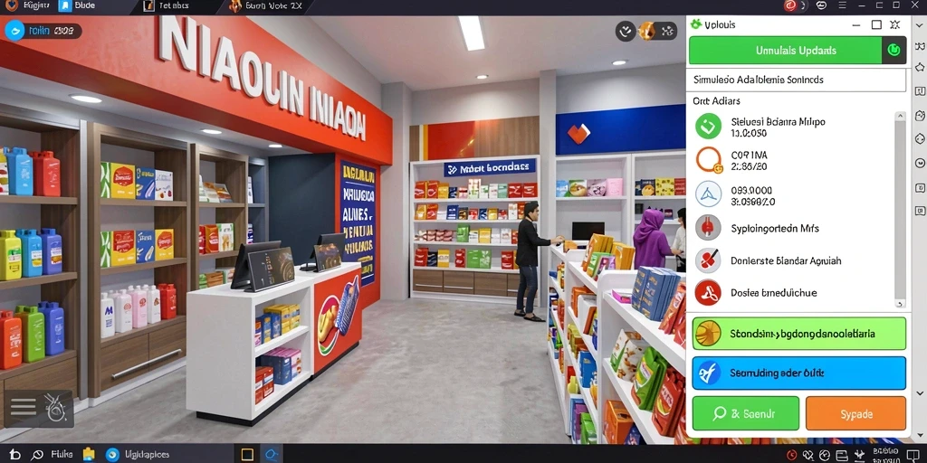 rsnok - Screenshot menunjukkan dunia fantasi yang kaya dan detail.